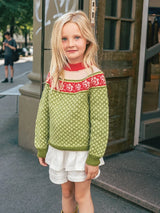 Sandnes - 2509 Norska Ikoner Junior - 05 Blome genser junior (norska)