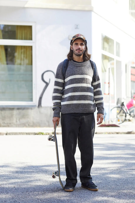 Rauma pattern 452 Uni stripe sweater