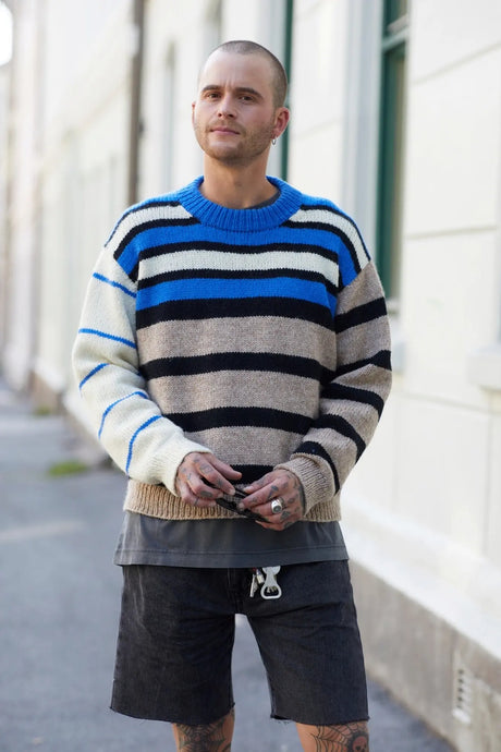 Rauma pattern 452 Uni stripe sweater