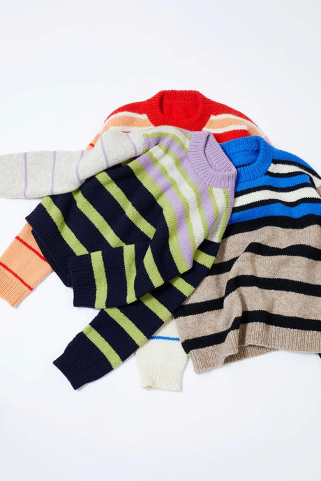 Rauma pattern 452 Uni stripe sweater