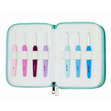 KnitPro Waves 2.0 Grande - Set med virknålar (14 st)