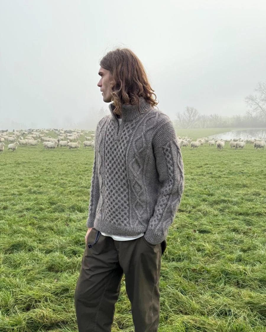 PetiteKnit - Dagmar Zipper Sweater Man