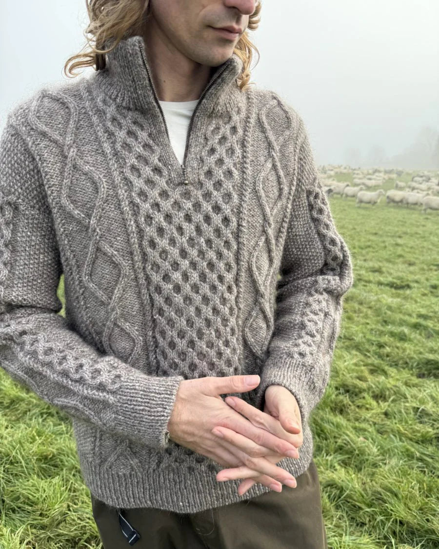 PetiteKnit - Dagmar Zipper Sweater Man