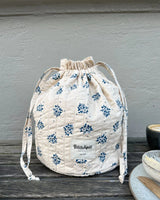 PetiteKnit - Get Your Knit Together Bag - Midnight Blue Flower