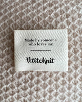 PetiteKnit - label 1 pcs