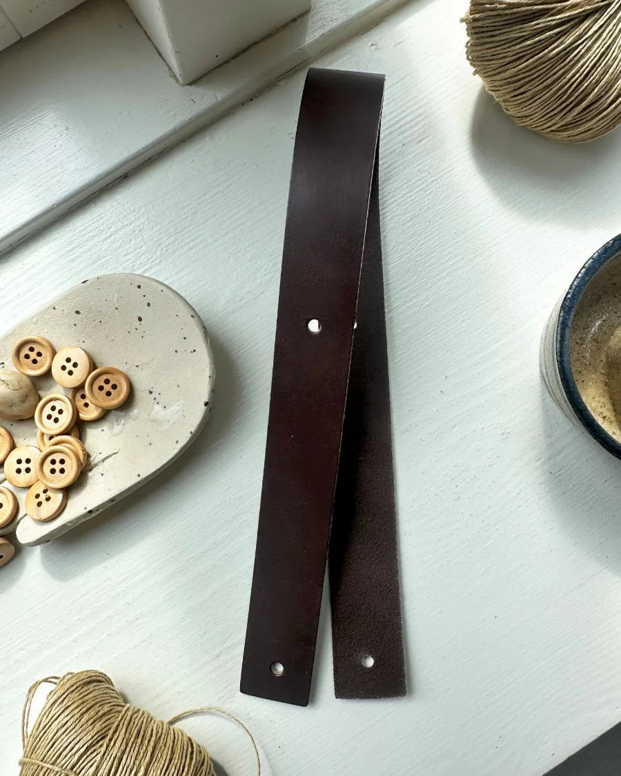 PetiteKnit - Läderrem till Juno Bag