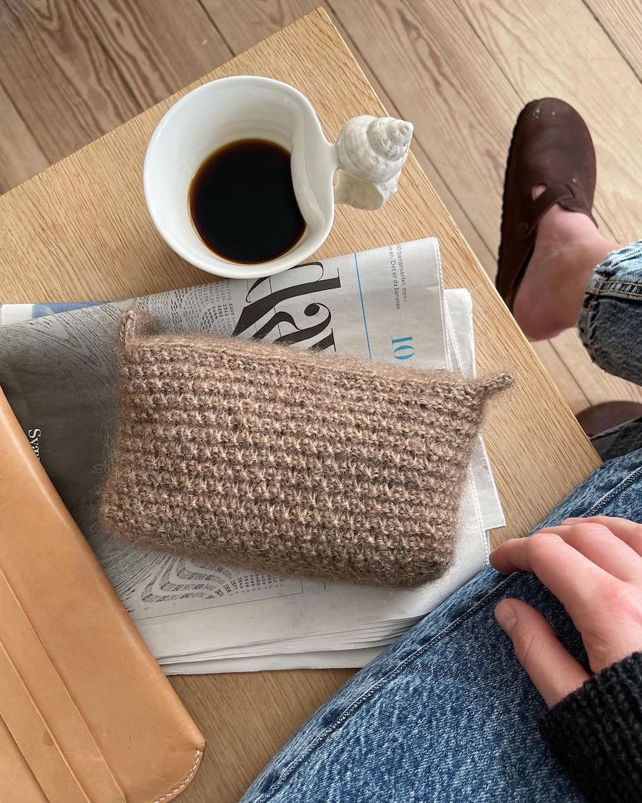 PetiteKnit - Foder till liten clutch