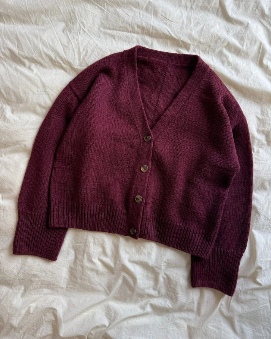 PetiteKnit - Scarlet Cardigan
