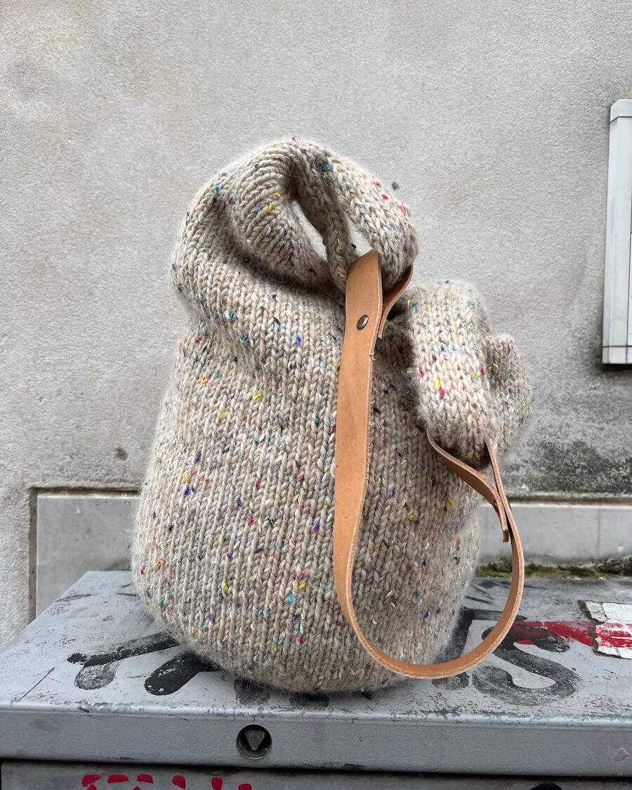 PetiteKnit – Foder till liten Terrazzo Bag