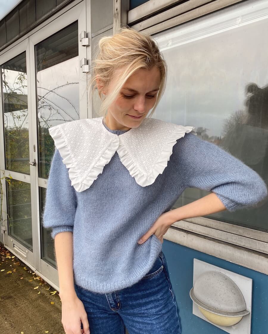 PetiteKnit – Novis sweater mohair edition