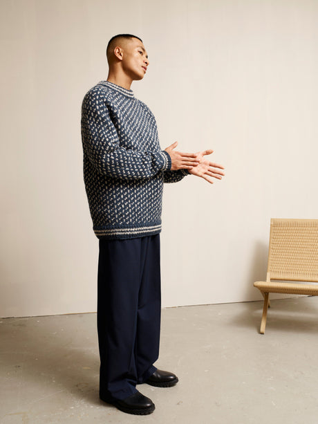 Rauma mönsterhäfte 268 Sokker i 2 tr-gammelserie