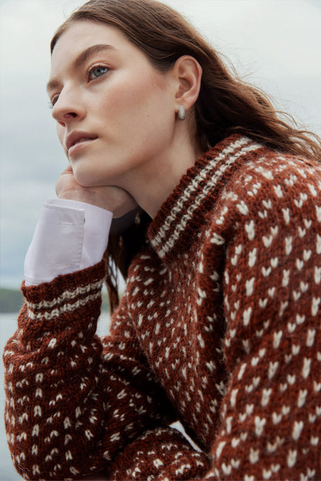 Rauma mönsterhäfte 268 Sokker i 2 tr-gammelserie