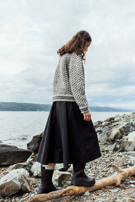 Rauma mönsterhäfte 268 Sokker i 2 tr-gammelserie