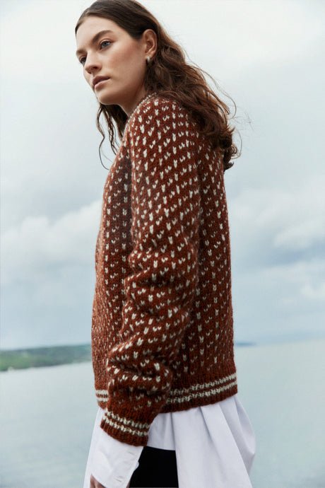 Rauma mönsterhäfte 268 Sokker i 2 tr-gammelserie