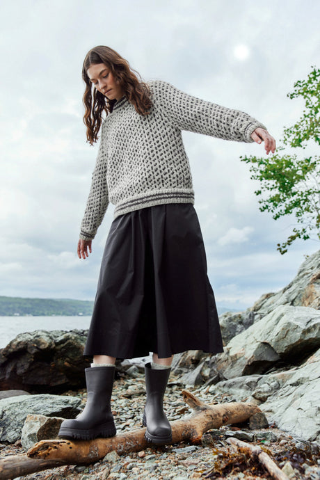 Rauma mönsterhäfte 268 Sokker i 2 tr-gammelserie