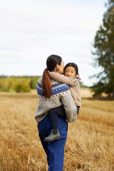 Rauma mönsterhäfte 268 Sokker i 2 tr-gammelserie