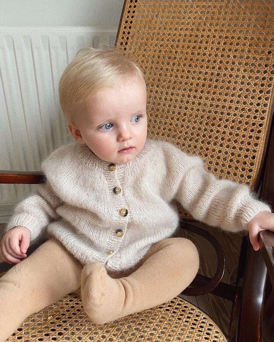 Novice cardigan mini - mohair edition