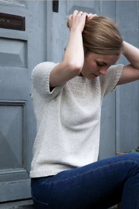 PetiteKnit - Anker's summer sweater 