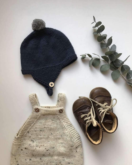 PetiteKnit - Albert's pilot hat 