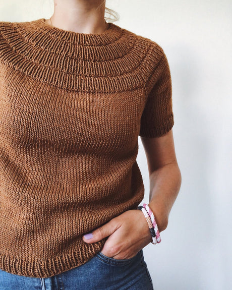 PetiteKnit - Anker's summer sweater 