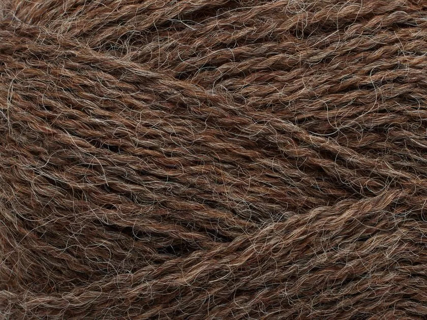 Lion Brand Fishermen's Wool Yarn - Nature's Brown