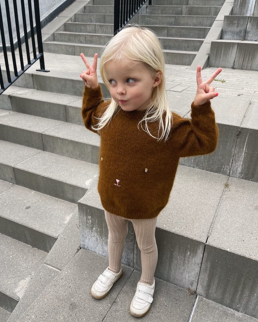 PetiteKnit - Teddy sweater