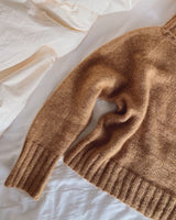 PetiteKnit – Caramel Sweater