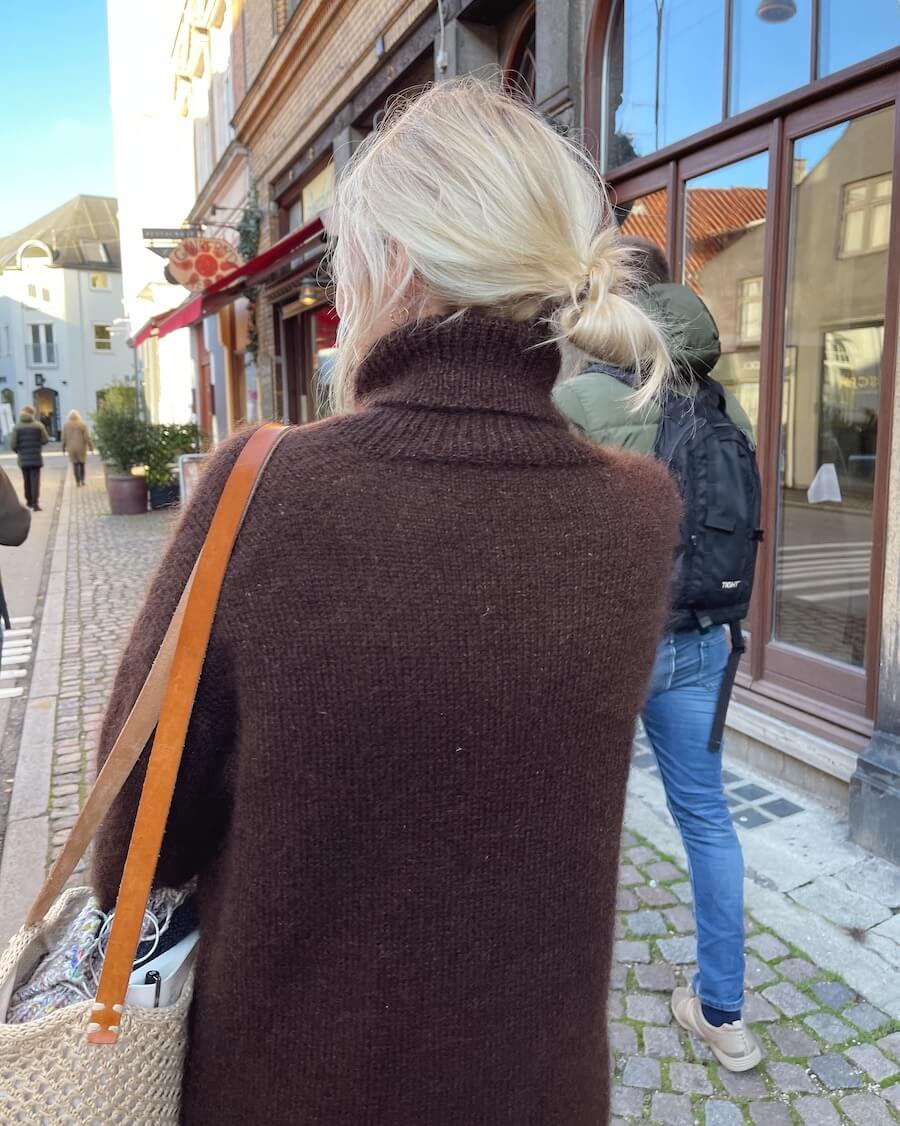 PetiteKnit - Chestnut Dress 