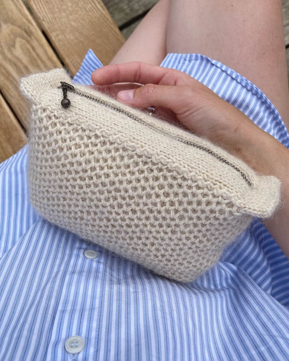 PetiteKnit - Honey clutch