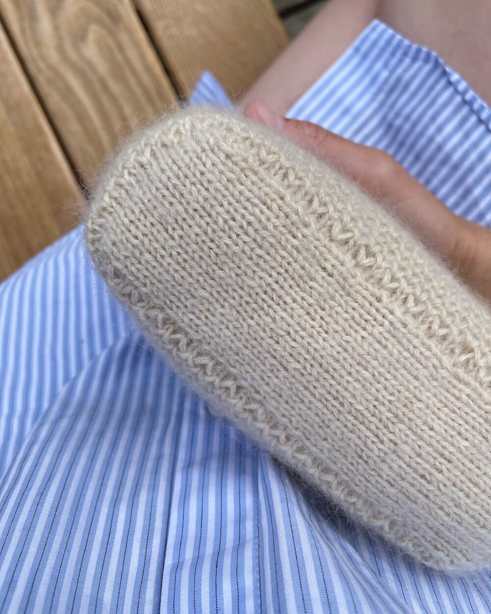 PetiteKnit - Honey clutch