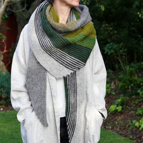 Hagenhuset - Zero Waste shawl