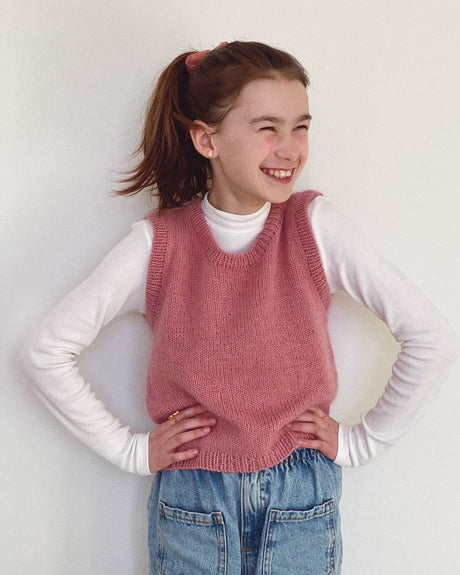 PetiteKnit - Stockholm slipover junior