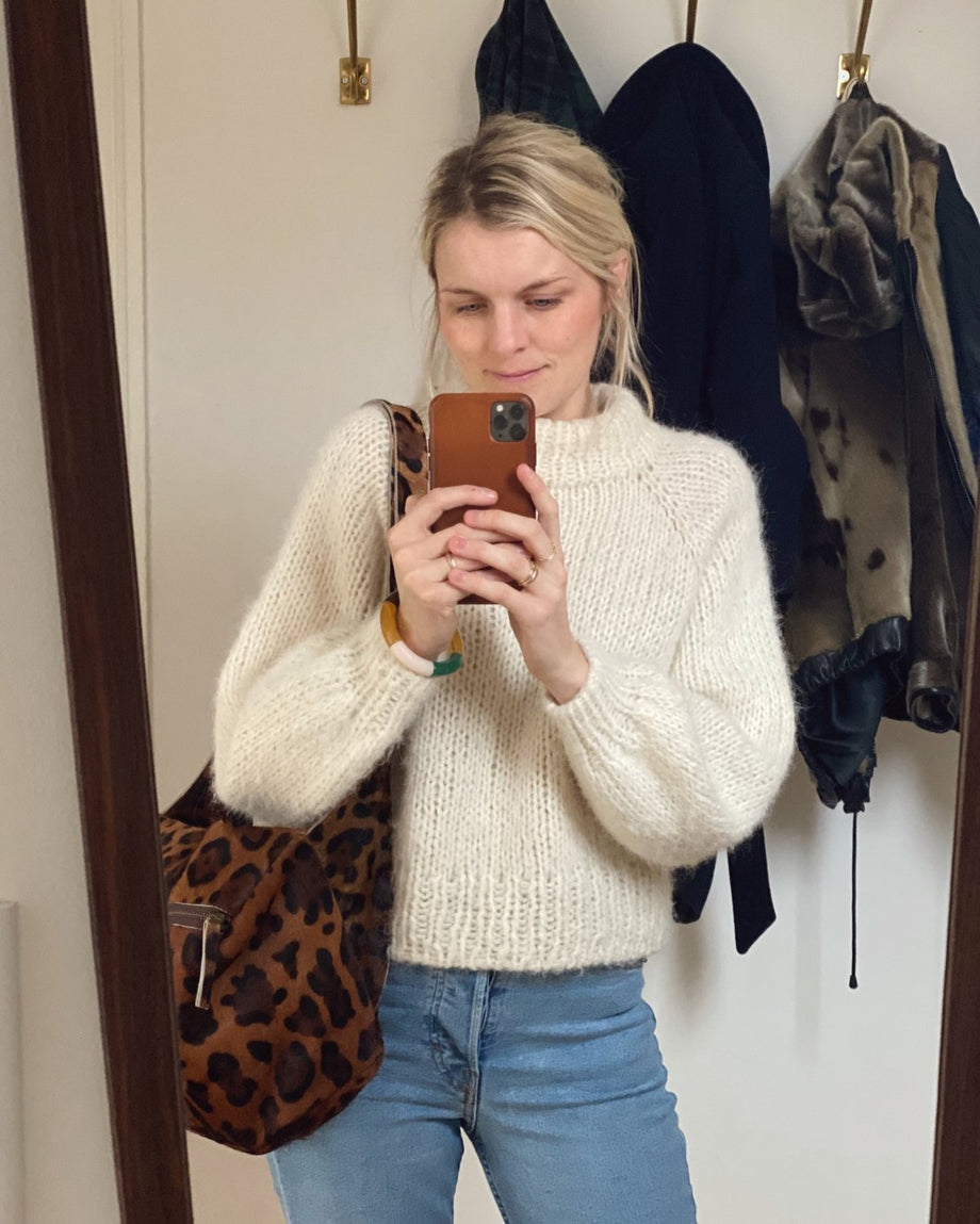 PetiteKnit – Louisiana sweater – Lilla garnbutiken
