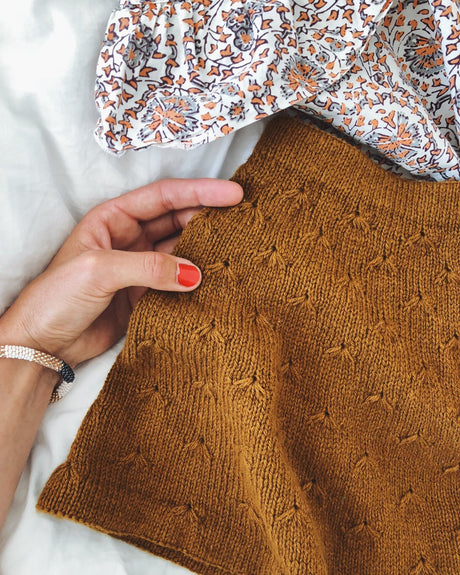 PetiteKnit - Maskroskjol