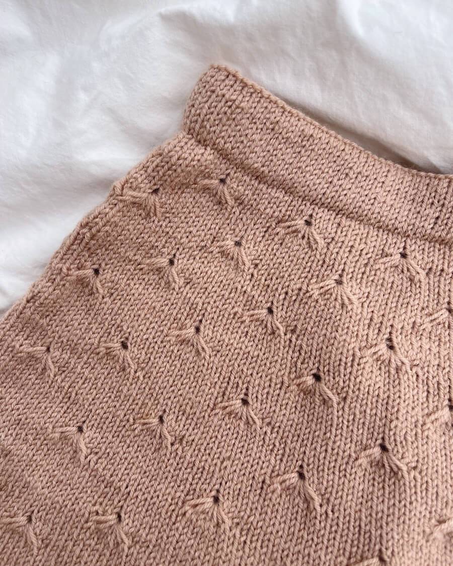 PetiteKnit - Maskroskjol