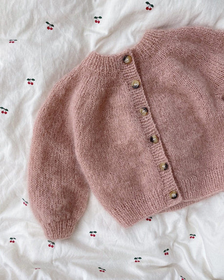 PetiteKnit - Novice cardigan mini - mohair edition
