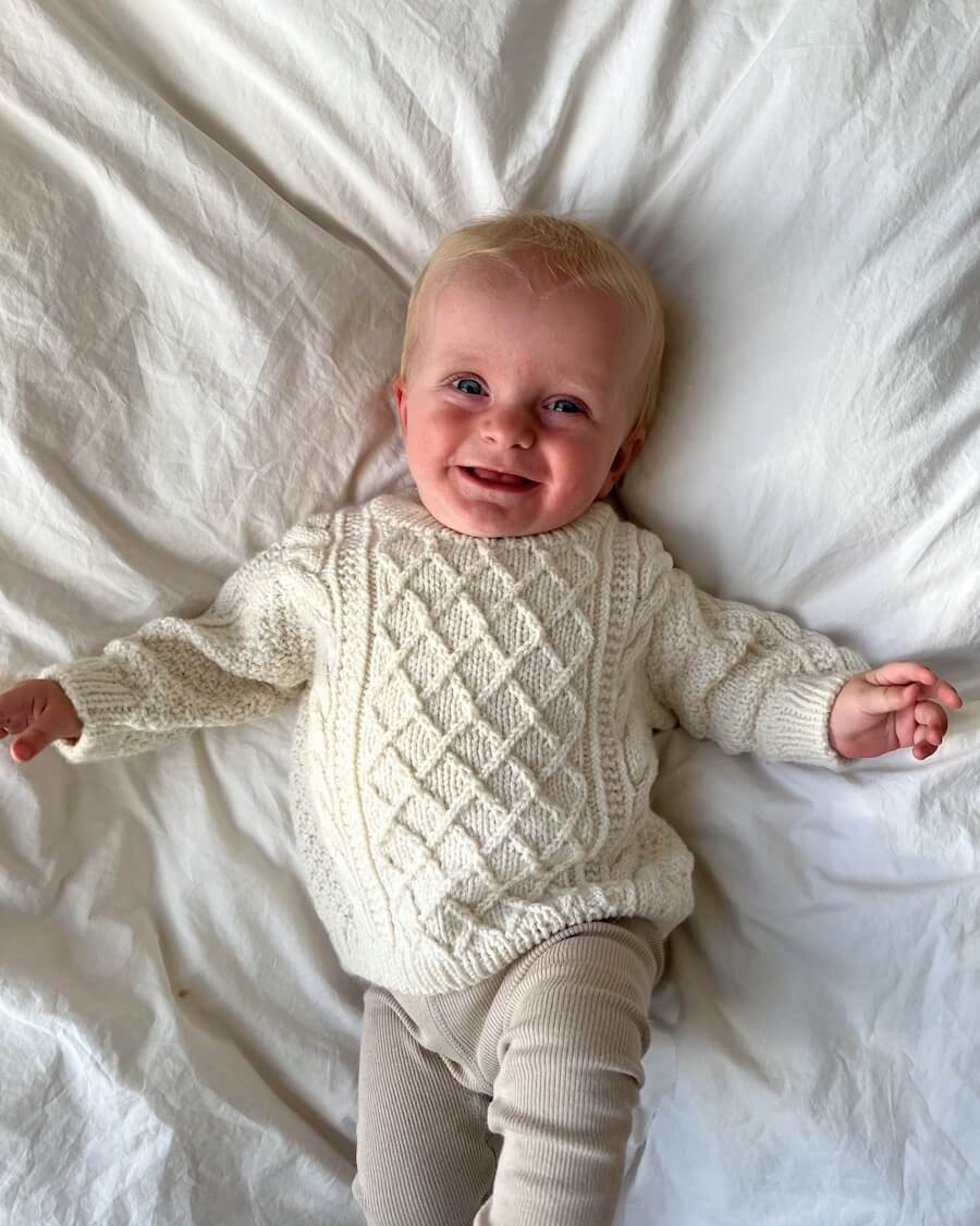 PetiteKnit – Moby Sweater Baby