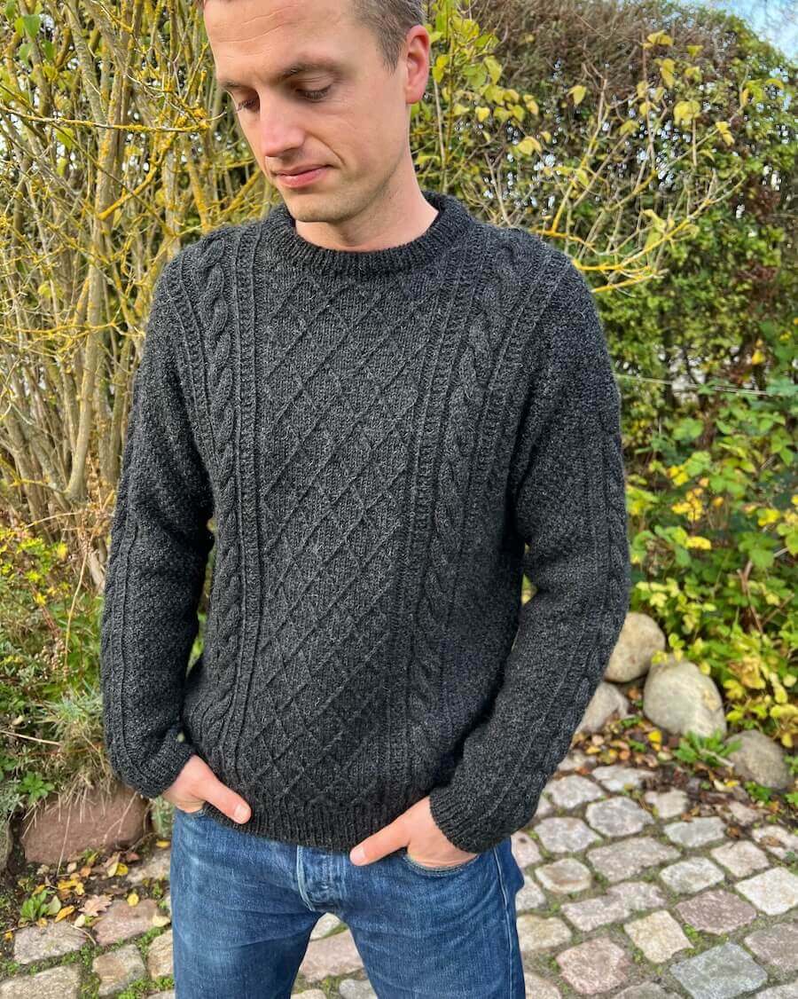 PetiteKnit – Moby Sweater Man