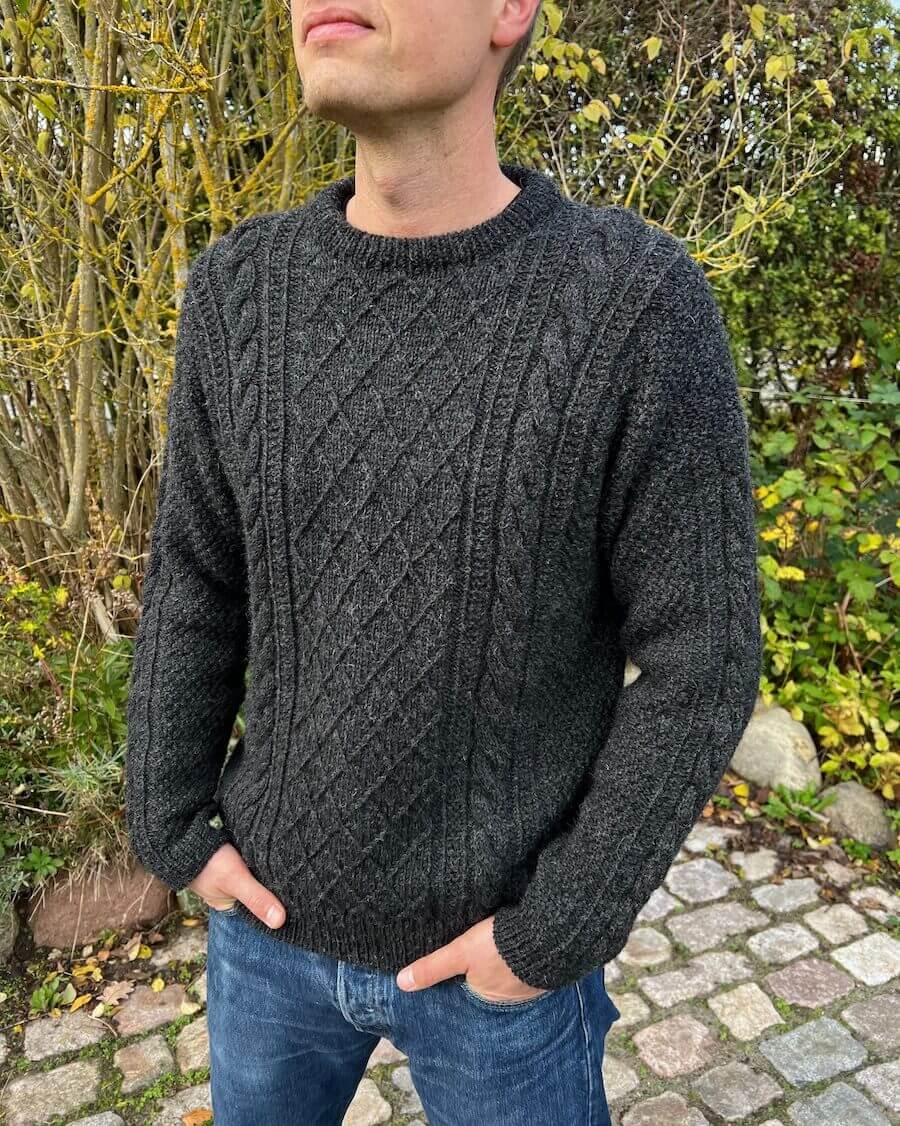 PetiteKnit – Moby Sweater Man