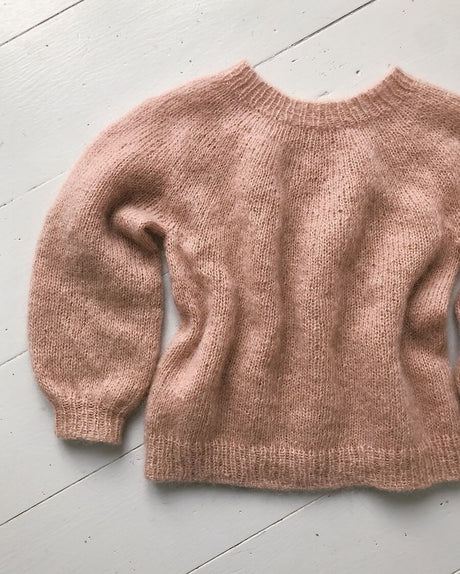 PetiteKnit – Novis sweater junior mohair edition