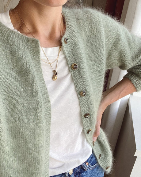PetiteKnit - Novice cardigan - mohair edition