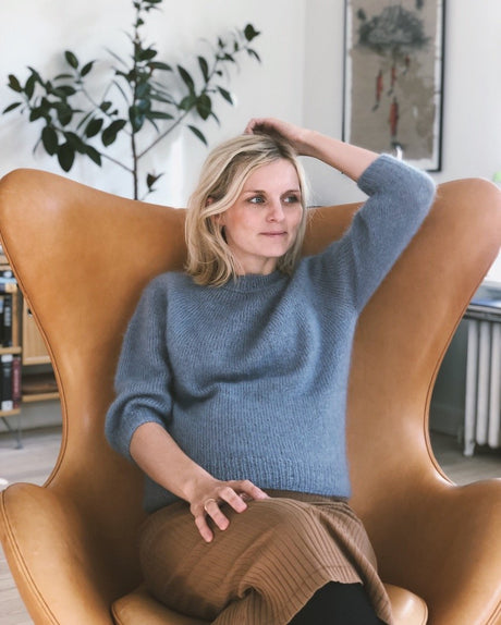 PetiteKnit - Novice sweater mohair edition