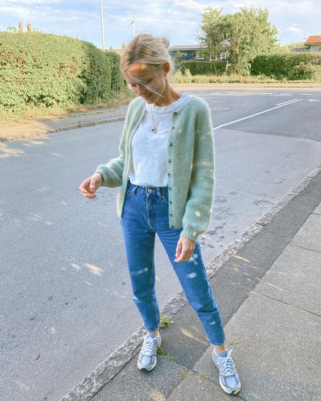 PetiteKnit - Novice cardigan - mohair edition