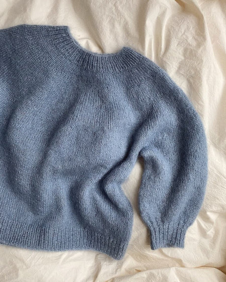 PetiteKnit – Novis sweater mohair edition