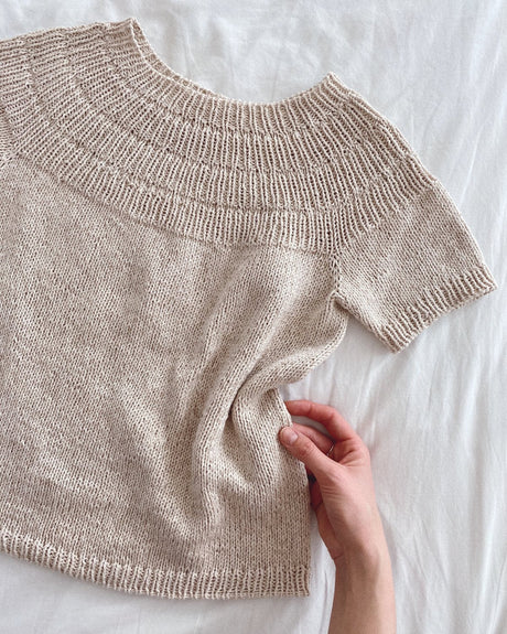 PetiteKnit - Anker's summer sweater 