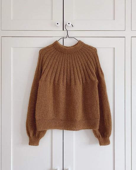 PetiteKnit – Sunday sweater mohair edition