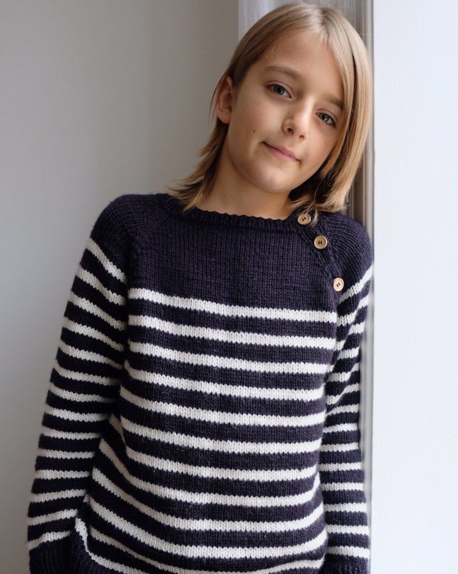 PetiteKnit – Seaside sweater junior