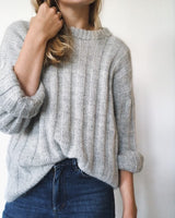 PetiteKnit – Stripes along the length of the sweater