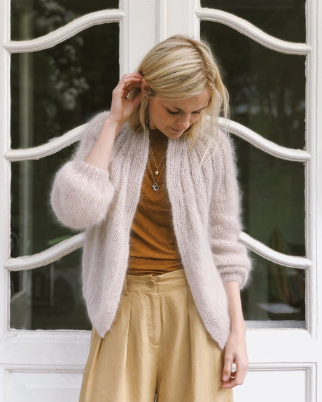 PetiteKnit - Sunday cardigan mohair edition