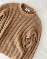 PetiteKnit – Stripes along the length of the sweater